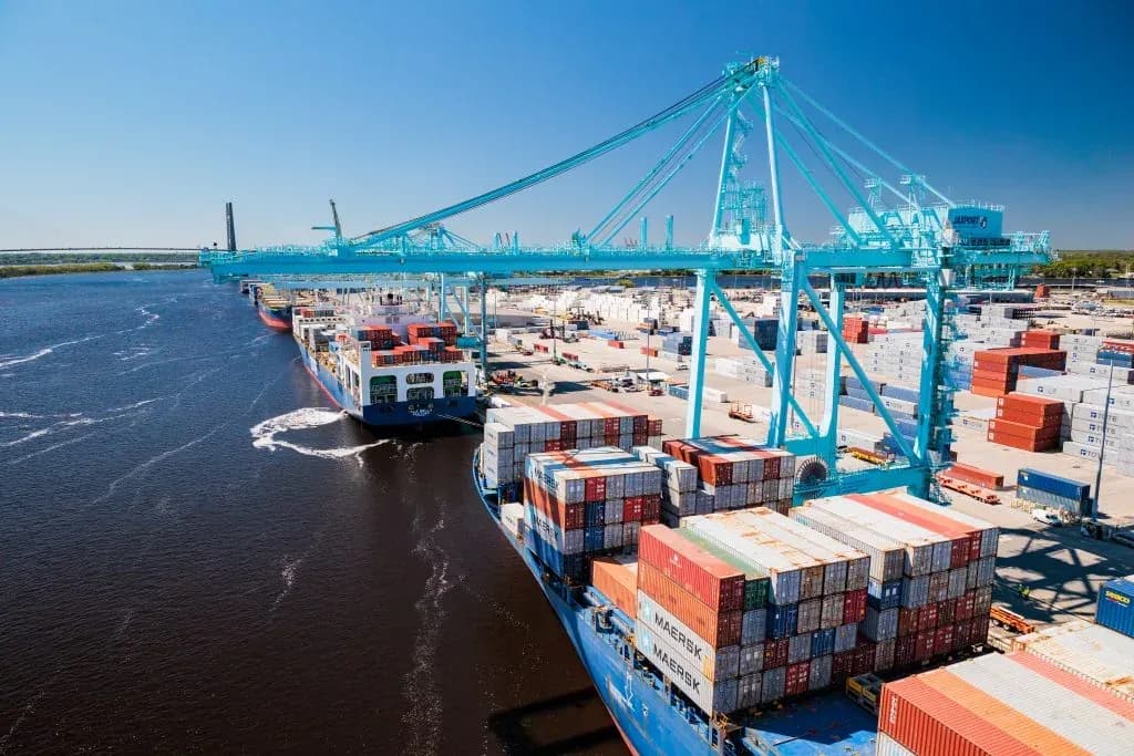 Blount Island Marine Terminal modernization / terminal repairs project photo image 1